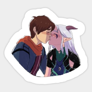 Rayllum kiss Sticker